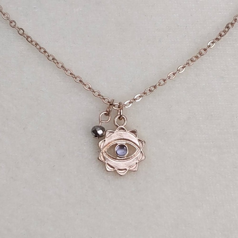 INSPIRED LIFE Evil Eye Pendant Necklace
